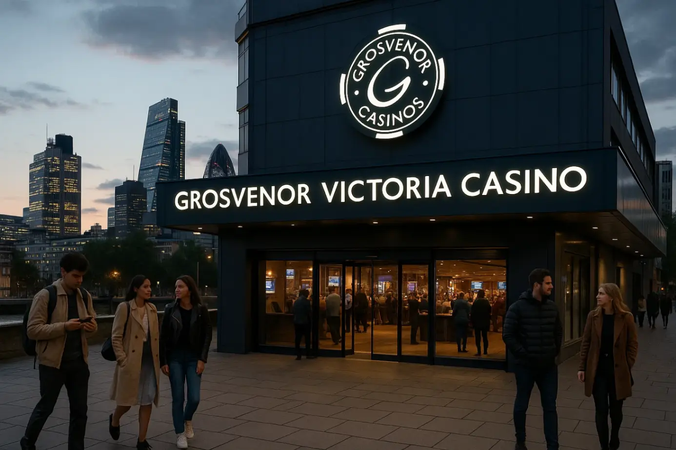 Исторический облик и атмосфера казино Grosvenor Victoria